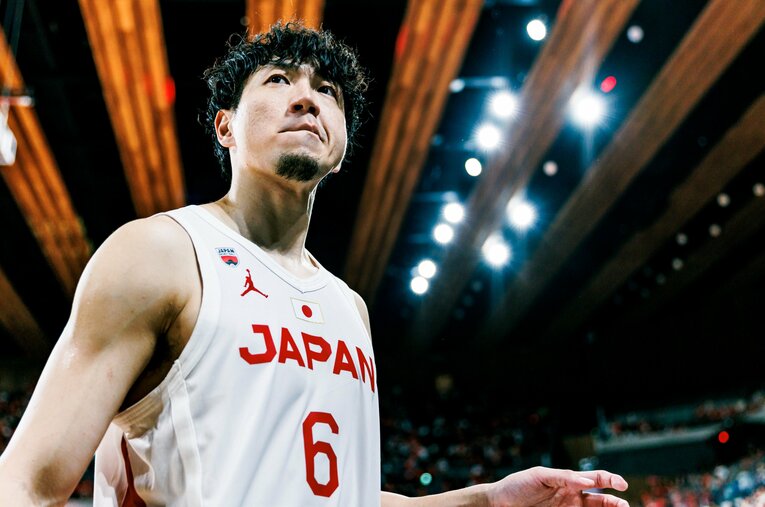 日本代表の活動は「最後のつもり」と語った比江島　©Kiichi Matsumoto