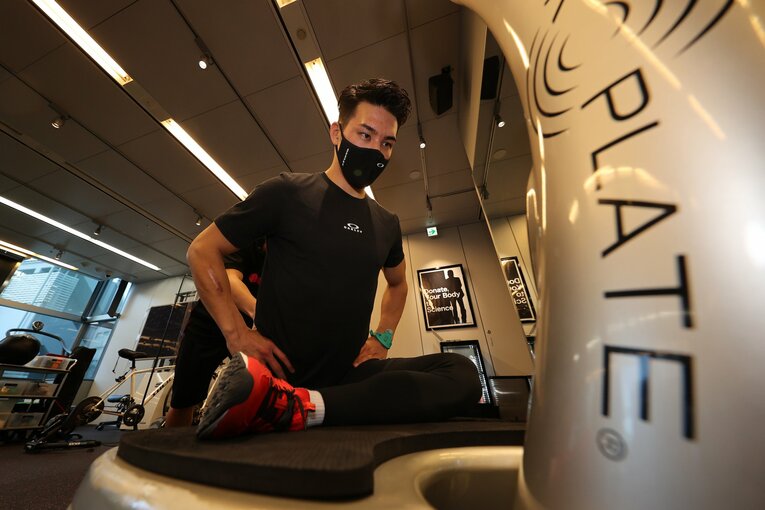 日本勢期待の若手だった中上も、もう30歳。コンディションの維持には余念がない