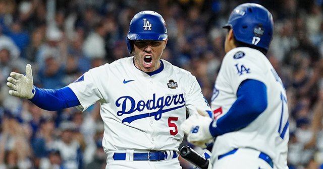 ドジャース　フレディ・フリーマン サヨナラ満塁ホームラン　ボブルヘッド MLB＝フリーマンの逆転サヨナラ満塁弾ボール、約2.4億円で