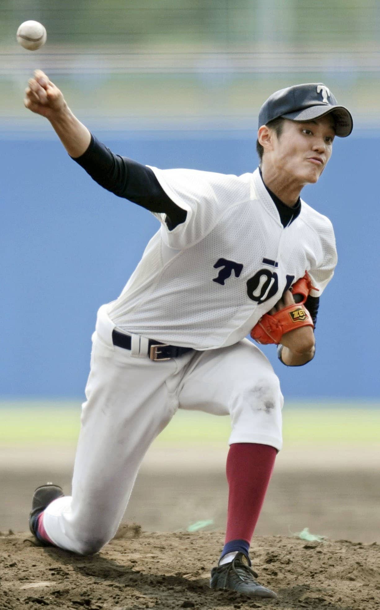 2012年夏の大阪大会決勝では履正社に10-8と辛勝し、甲子園春夏連続出場を決めた　©︎KYODO