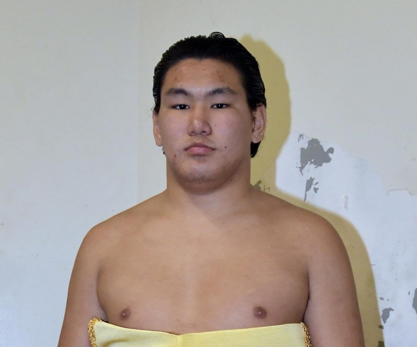 ビャンバスレン（現関脇・豊昇龍）は2017年11月に新弟子検査を受検。朝青龍にとっては実兄の子ども（次男）にあたる　©KYODO