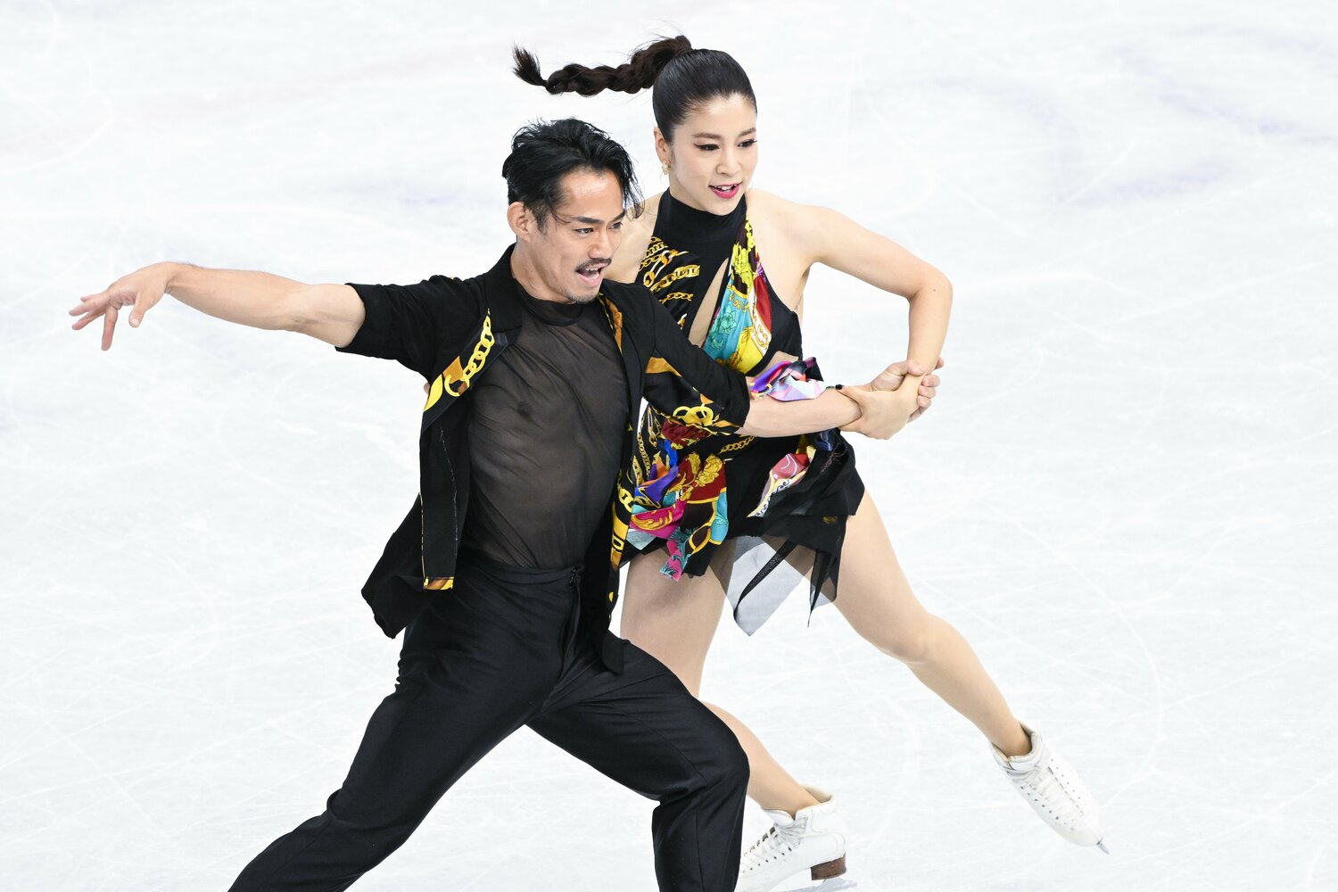 リズムダンスの演技 ©Asami Enomoto