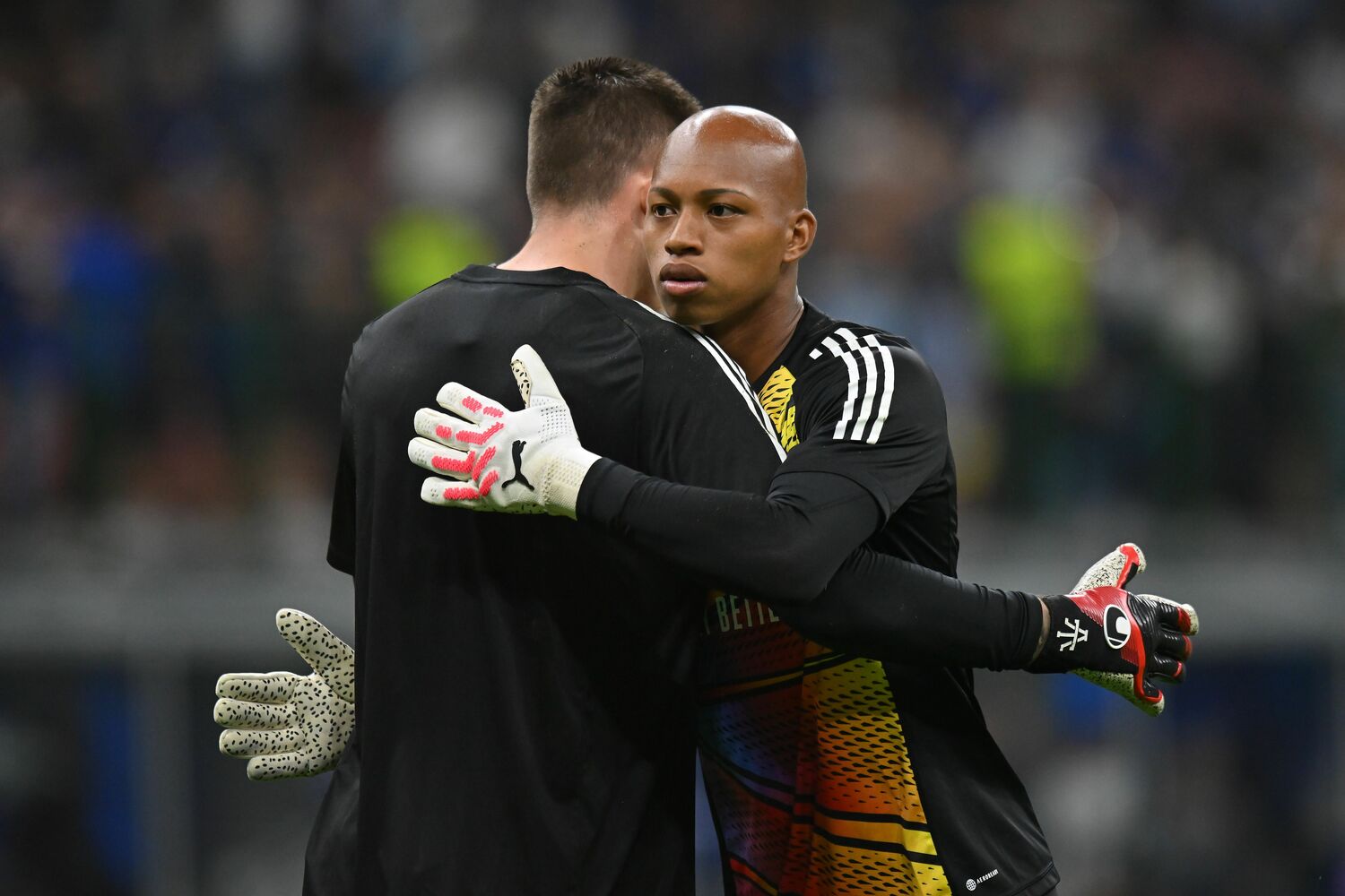 CLインテル戦でベンチ入りした小久保。現状の主戦場はベンフィカBとなっている　©Getty Images