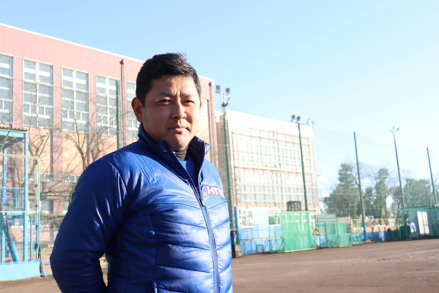 現在は花咲徳栄でコーチを務める福本真史さん　©Genki Taguchi 