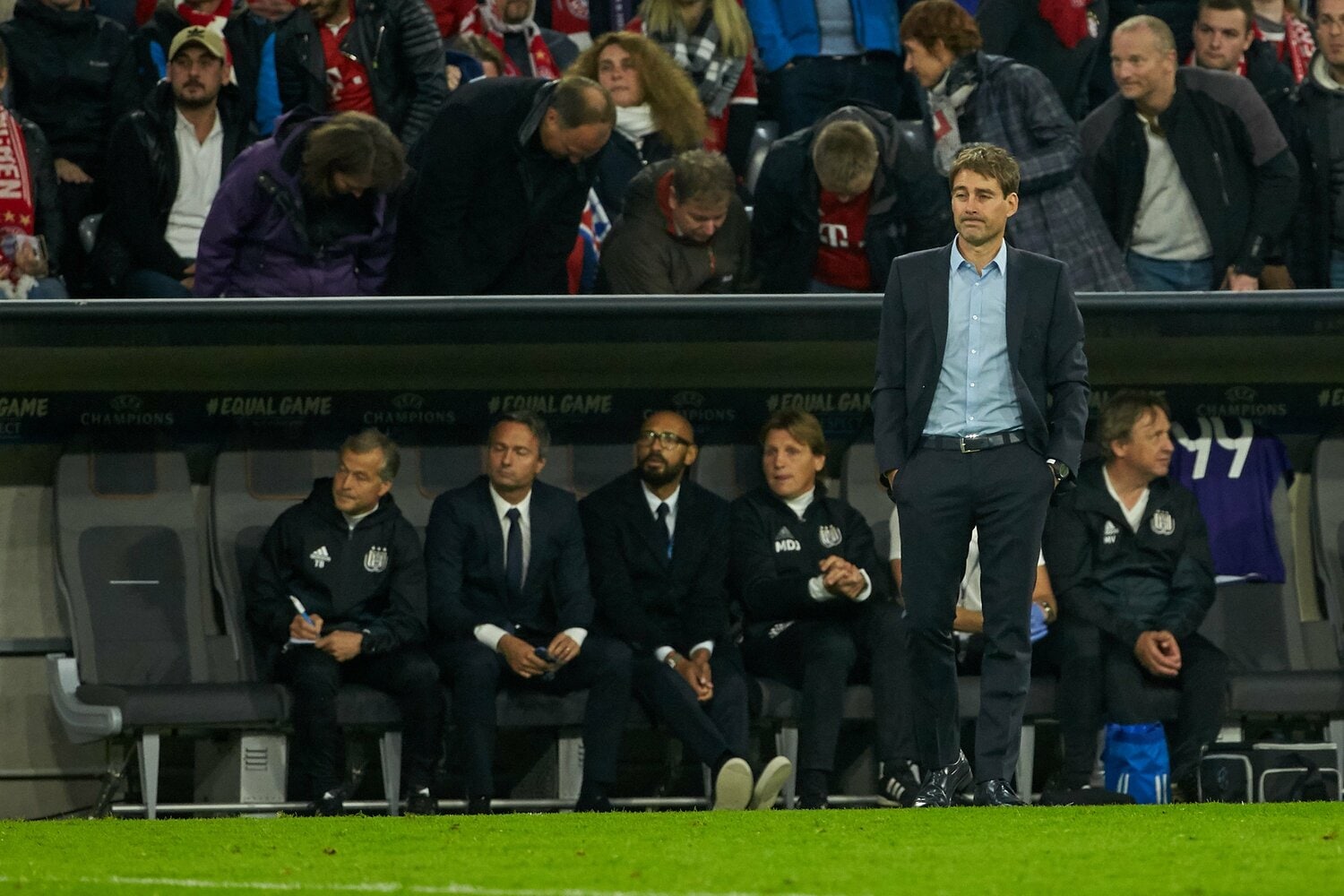 2017年、RSCアンデルレヒトをCL出場に導いたレネ・ヴァイラー監督　©Getty Images