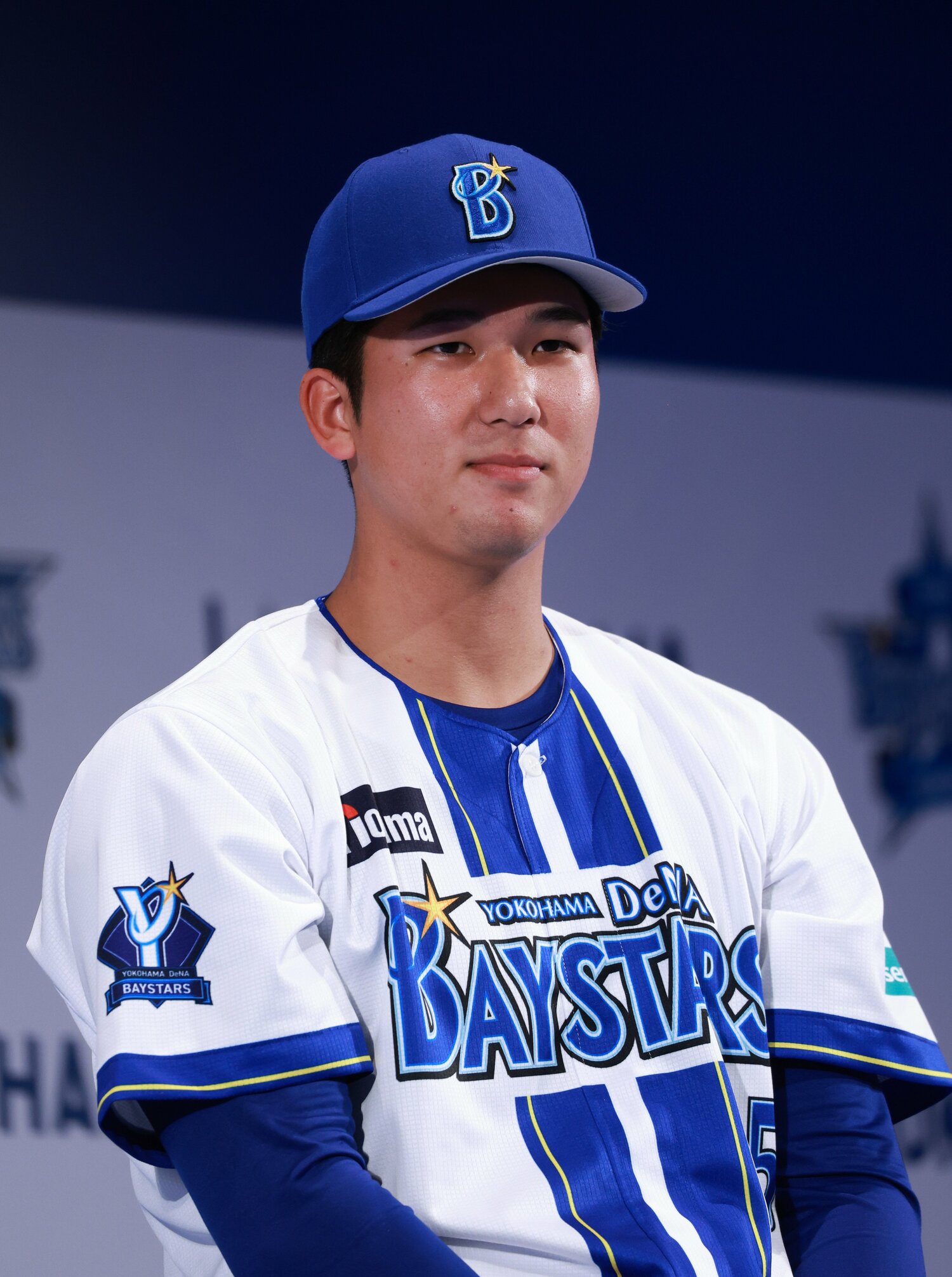 ルーキーの島田舜也。リーグ新人初のイマキュレート・イニング(1イニング3者連続3球三振)を記録するなどインパクトを残している ©JIJI PRESS