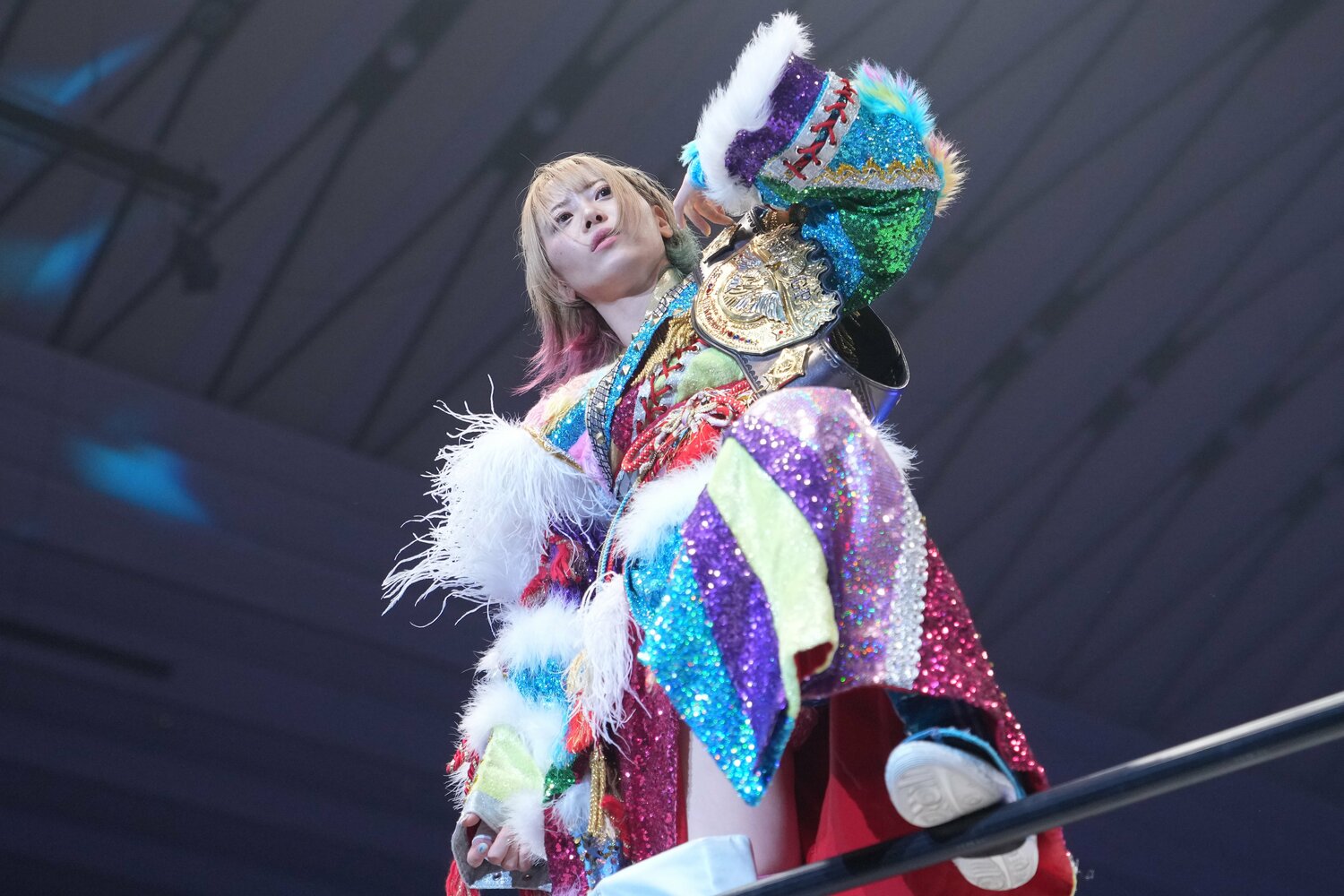 IWGP女子王者の岩谷麻優