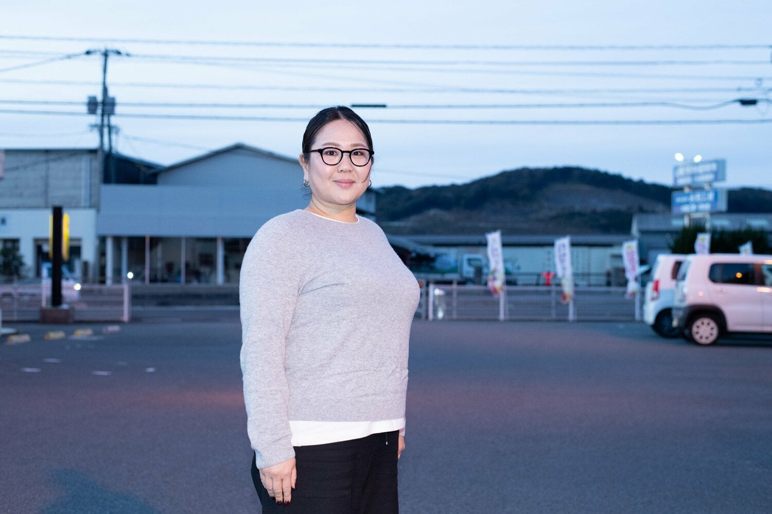 母の竹下真奈美さん ©Kota Inoue