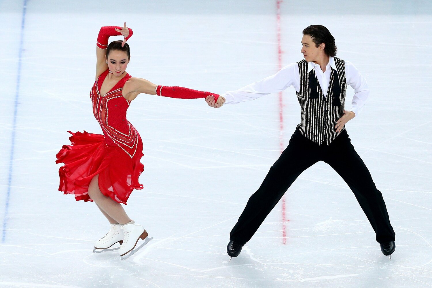 14年、ソチ五輪ショートダンスでの演技