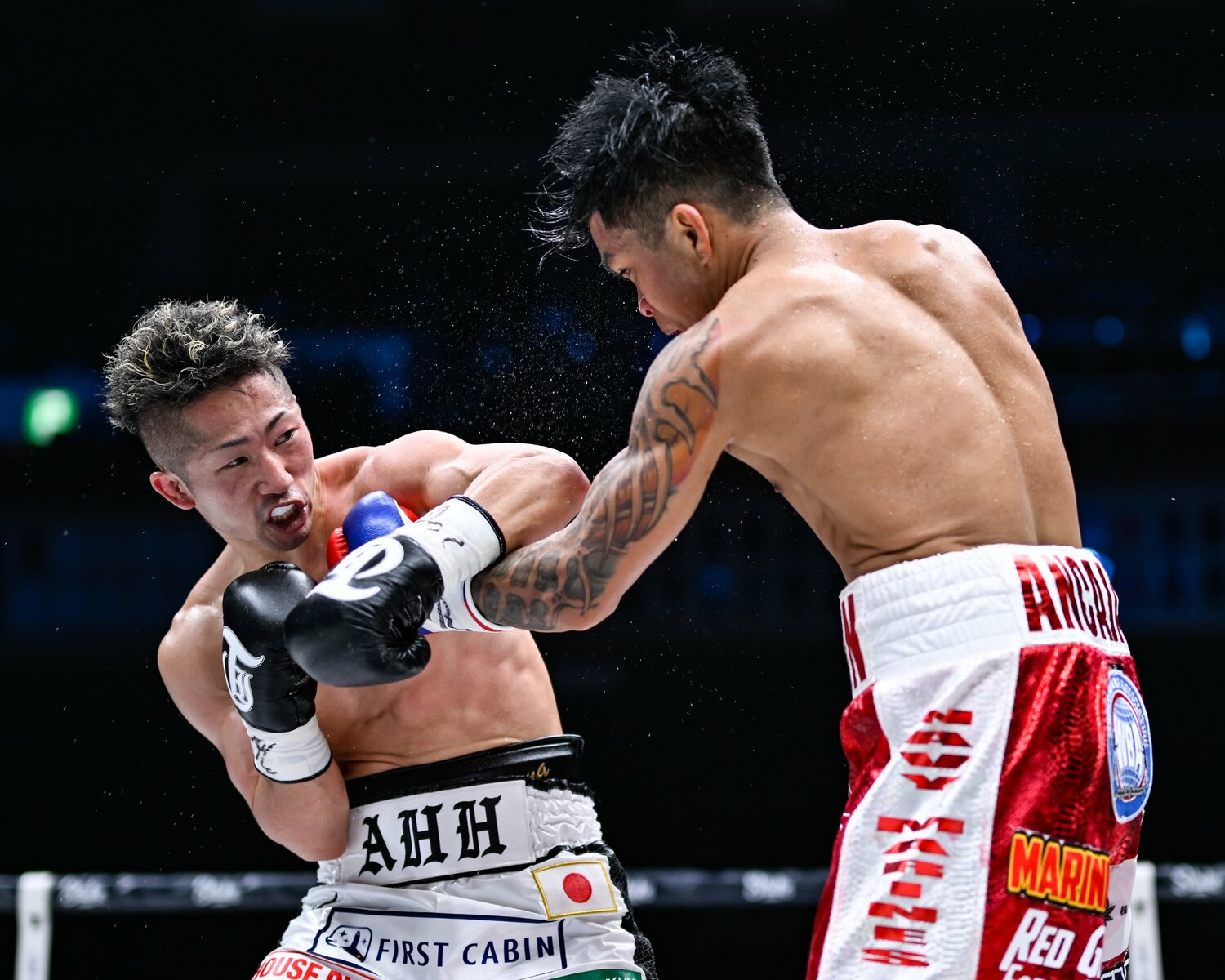 2024年2月のアンカハス戦では9回TKO勝利を収めた　©️Hiroaki Finito Yamaguchi