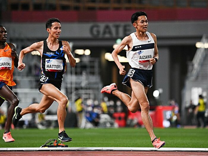 相澤晃「伊藤と2人で外国人勢に食らいつきたい」 復帰戦で自己ベストの男が見つめる“日本人未到の26分台”＜Number Web＞ photograph by Asami Enomoto