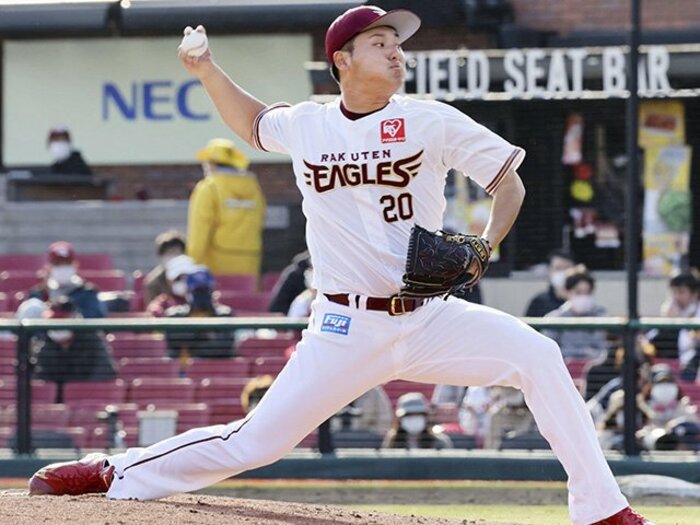 「甲子園772球の剛腕」安樂智大が平均143キロ“技巧派”に変身…「それ、わかるなぁ」松坂大輔の助言が24歳を救った＜Number Web＞ photograph by KYODO