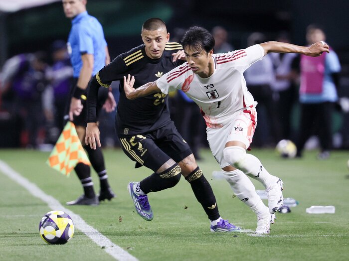 日本代表「メキシコ戦ではっきりしたポイント」とは？ 三笘薫と堂安律の強力両翼の“使い道”が問題だ…現地で感じた「収穫」と「もったいなさ」＜Number Web＞ photograph by JIJI PRESS