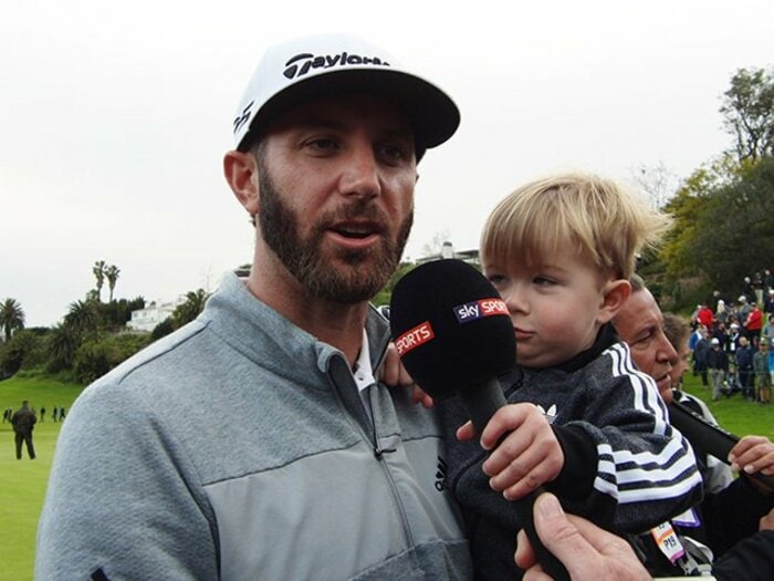 新たな世界1位はどんな選手なのか。ダスティン・ジョンソンと家族の物語。＜Number Web＞ photograph by Sonoko Funakoshi