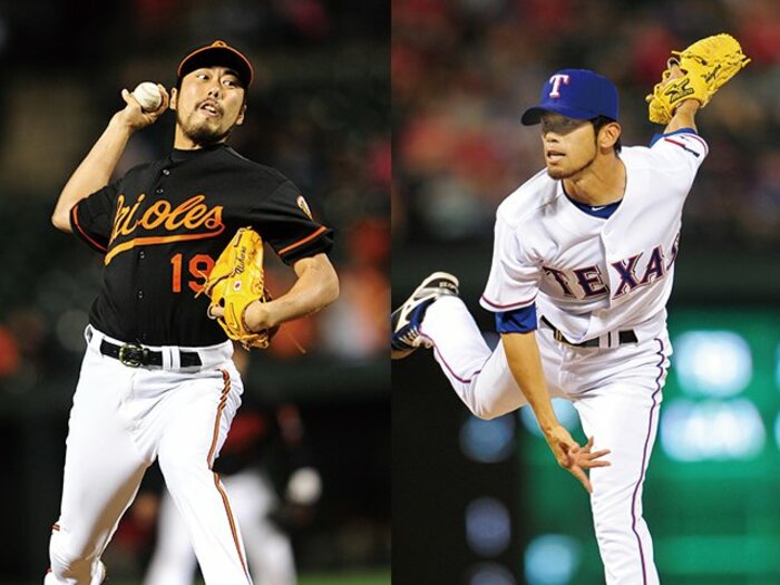 上原浩治と建山義紀。メジャーで再会した戦友。～対決を待つ非エリート同級生～＜Number Web＞ photograph by Yukihito Taguchi