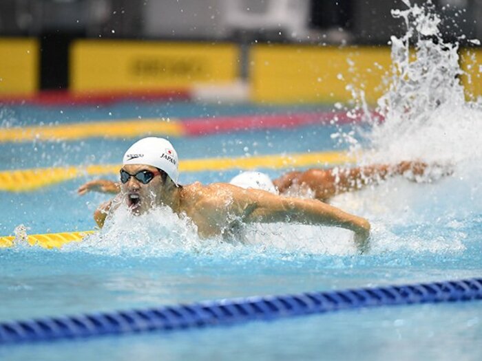 ダブルエースがパラ競泳を熱くする。木村敬一と富田宇宙のライバル物語。＜Number Web＞ photograph by Asami Enomoto