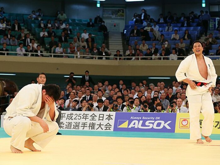 男子重量級の人材不足の露呈も……。柔道全日本選手権、穴井隆将が有終。＜Number Web＞ photograph by AFLO