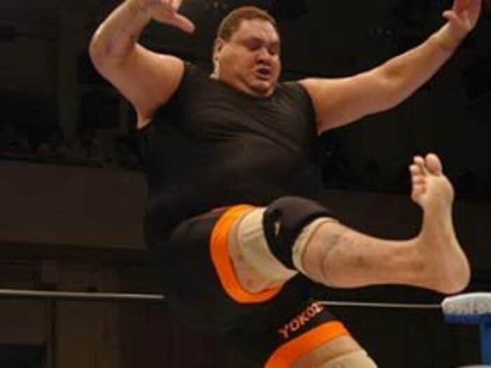 いまやあの曙に、プロレス業界が大絶賛。<Number Web> photograph by Essei Hara