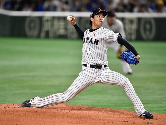 岸孝之と上沢直之がMLBを翻弄。カーブの有効性と五輪での使用球。＜Number Web＞ photograph by Nanae Suzuki