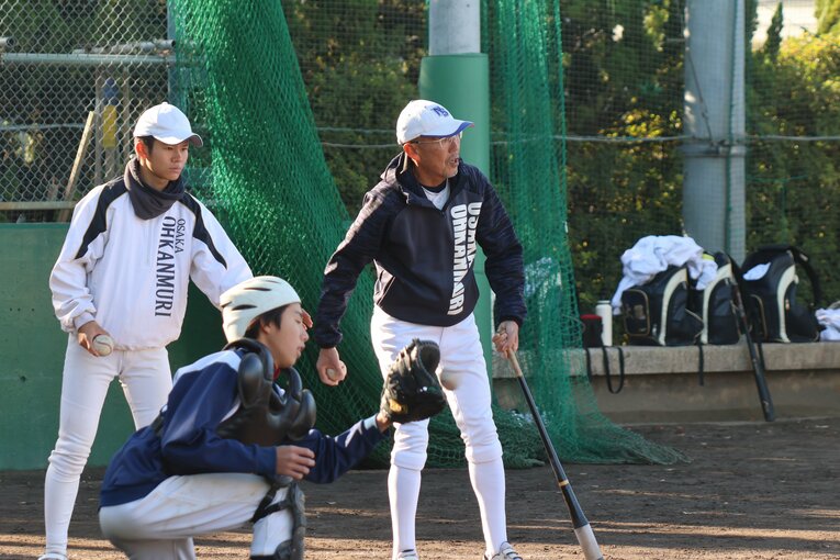 大冠高校の練習風景　©︎Fumi Sawai