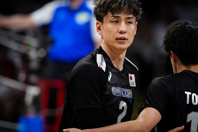 小野寺太志（VNアメリカ戦）　©︎Volleyball World