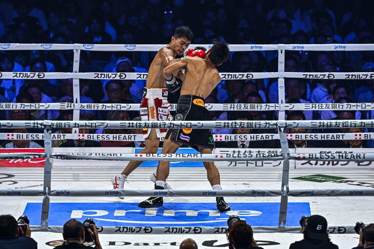 中谷潤人vs.ペッチ・ソー・チットパッタナ（WBC世界バンタム級タイトルマッチ）©Takuya Sugiyama