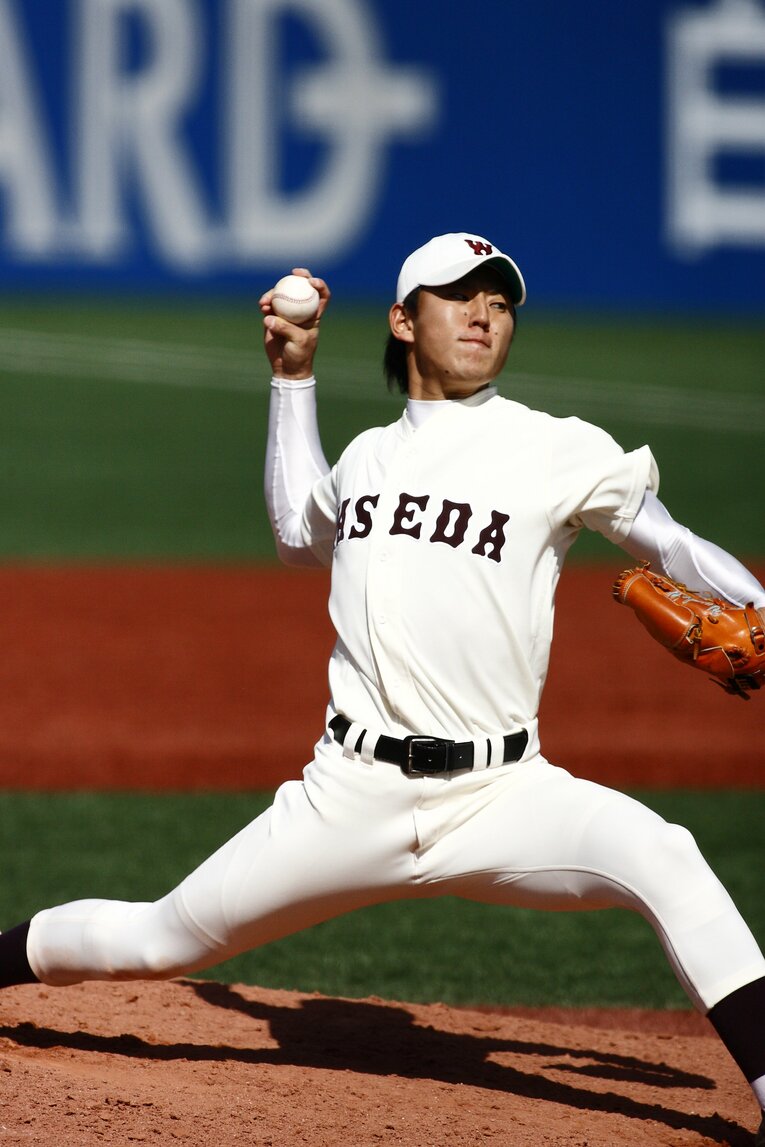 早大・福井優也（2009年）©︎Tamon Matsuzono