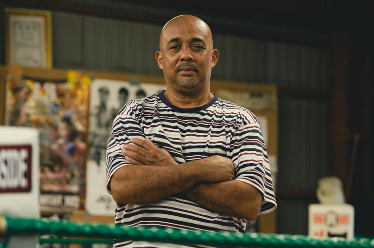 元日本ミドル級王者・大和田正春トレーナー。赤井英和との一戦は今も語り継がれる（2024年7月撮影）　©︎Wataru Sato