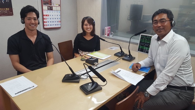 ラジオパーソナリティーを務める大野氏※本人提供