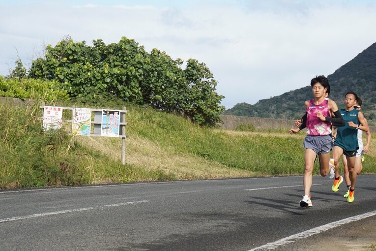 【今年1月の鹿児島合宿の様子…吉居大和のカット集】©Number Web