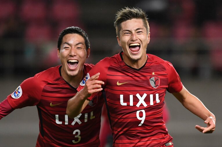 2018年の鈴木優磨と昌子源。同年のACLが鹿島アントラーズにとって最後のタイトルとなっている