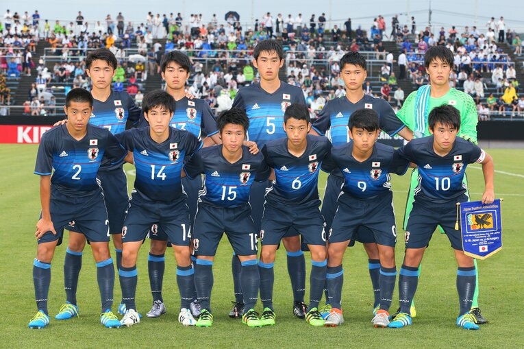 アンダー世代の代表では久保（9番）、菅原（7）らとともに長らく活躍した桂（15）　©AFLO
