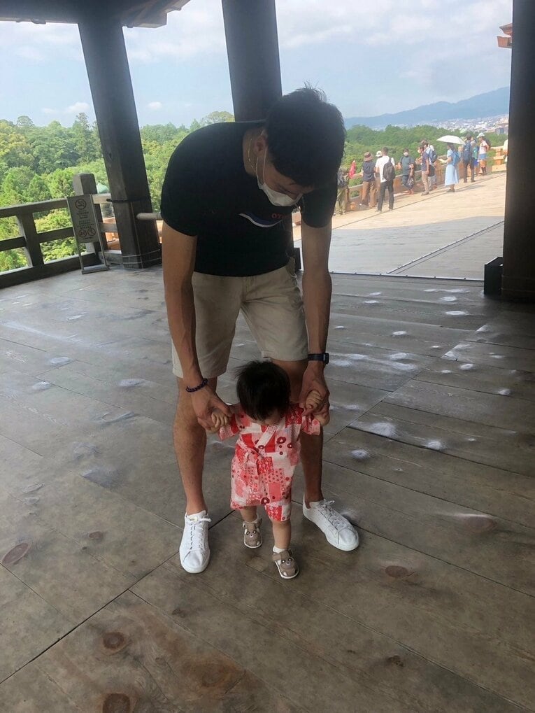 娘との時間が何よりの癒しに（写真/伊織さん提供）