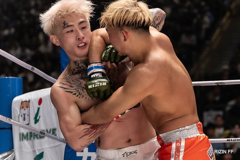 『RIZIN45.』平本蓮vs.YA-MAN　©RIZIN FF