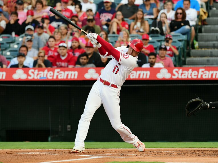 リアル二刀流で大谷の先制タイムリー©Getty Images