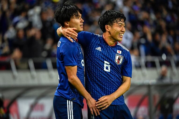 2018年ウルグアイ戦　©︎Takuya Sugiyama／JMPA