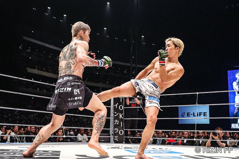 『超RIZIN.3』朝倉未来vs.平本蓮　©RIZIN FF