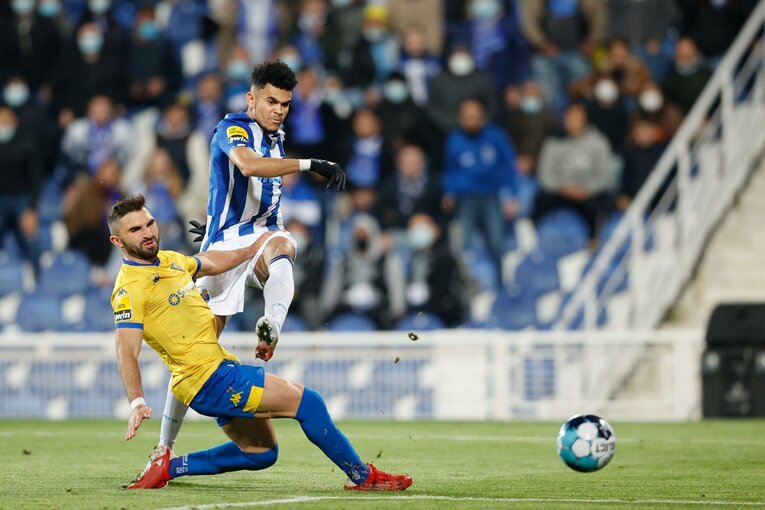 ルイス・ディアスはポルトでもコロンビア代表でも存在感を見せている　©Getty Images