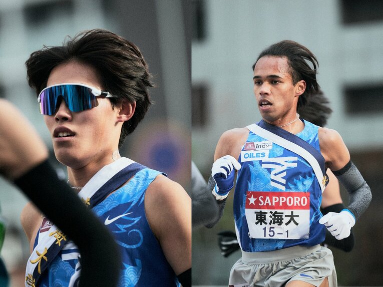 花岡寿哉（左）／兵藤ジュダ（右）　©Yuki Suenaga