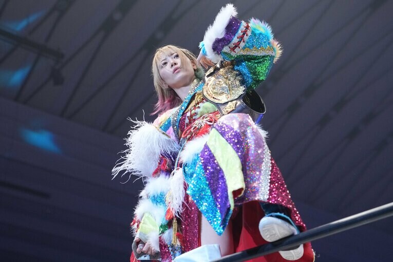 IWGP女子王者の岩谷麻優