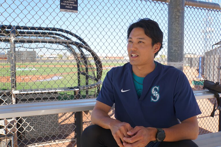 2月末にアリゾナで取材…現在の藤浪晋太郎　©NumberWeb