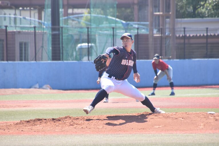 北海の高橋幸佑。プロ注目の左腕だ（1/2）　©Takahiro Kikuchi