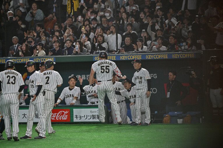 チェコ戦8回、満塁ホームラン【完全版】　©Nanae Suzuki