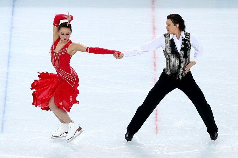 14年、ソチ五輪ショートダンスでの演技