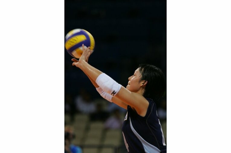 現役時代の大山加奈©JMPA