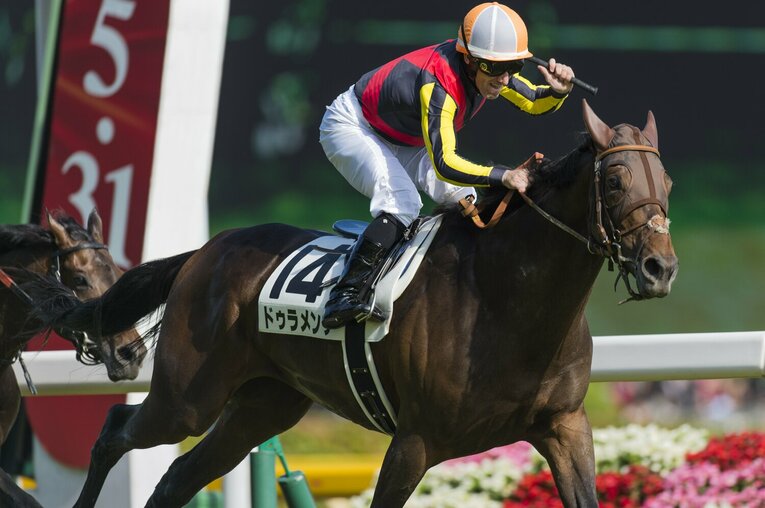 ドゥラメンテ ／ photograph by Sports Graphic Number