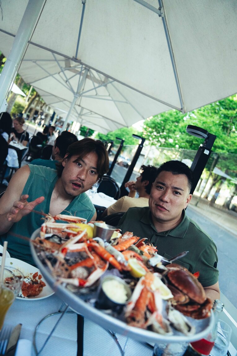 ルアーブル加入にサインした瀬古との食事