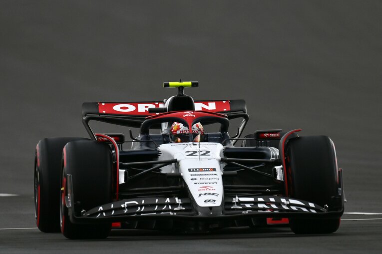 イギリスGPの角田裕毅　©Getty Images / Red Bull Content Pool