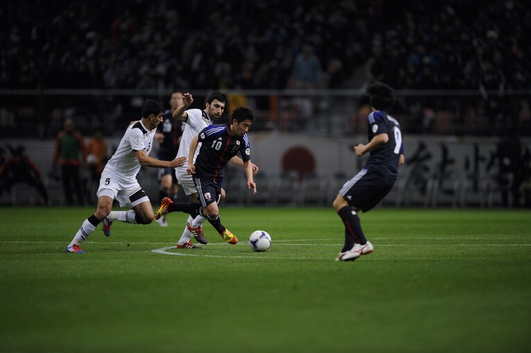 これまでW杯アジア予選などで対戦経験してきたウズベキスタンだが、近年は育成年代でW杯出場を積み重ね、パリ五輪出場も決めた　©Takuya Sugiyama