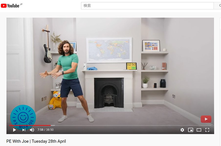 休校の子供の「1時間目」を独占。イギリスの体操YouTuberが大人気。<Number Web> photograph by Sports Graphic Number